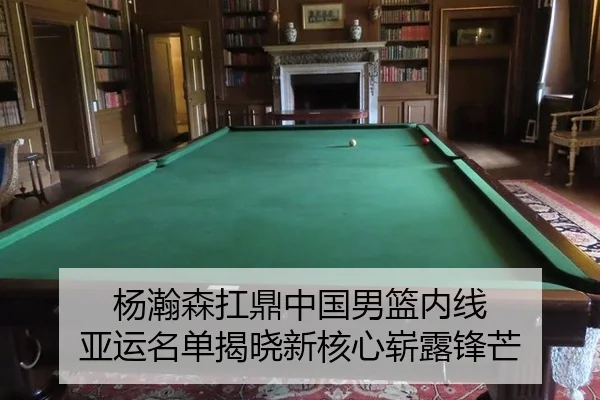 杨瀚森扛鼎中国男篮内线 亚运名单揭晓新核心崭露锋芒